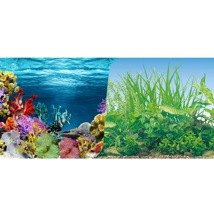 Betta Coral / Plants Background 60cm 15m Roll