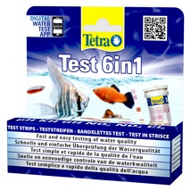 Tetra Test 6 in 1 Test Strip (25 strips)