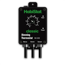 HabiStat Dimming Thermostat Black 600w
