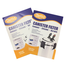 Betta Canister Filter Poster