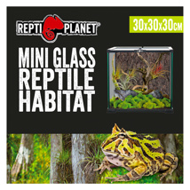 Repti Planet Mini Glass Habitat 30cm x30cm x30cm