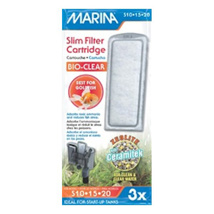 Marina Bio Clear Cartridges for Slim Filters 3pack