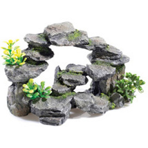 Classic Rocky Arch With Plants 2859
