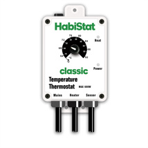 HabiStat Temperature Thermostat White 600w 